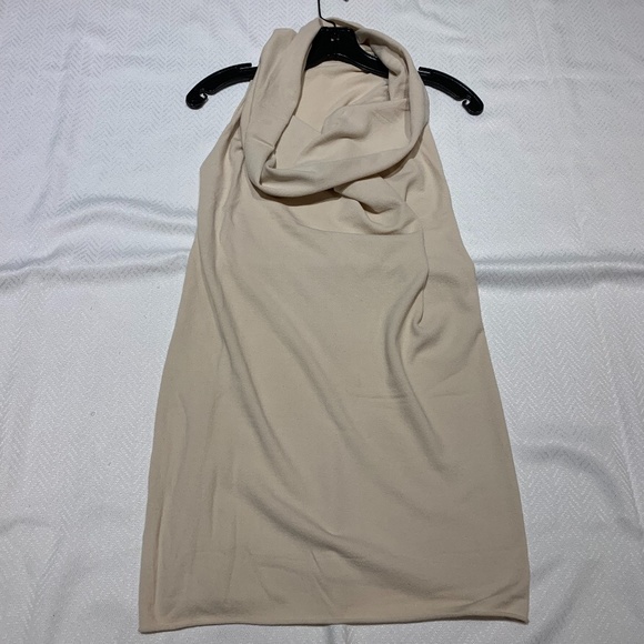 Sleeveless Sweater/Tunic, Made in Italy, Cream, One Size - Picture 3 of 6